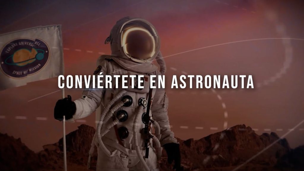 Gamificación en la formación con historia: astronauta en Marte en el tráiler de Misión a Marte