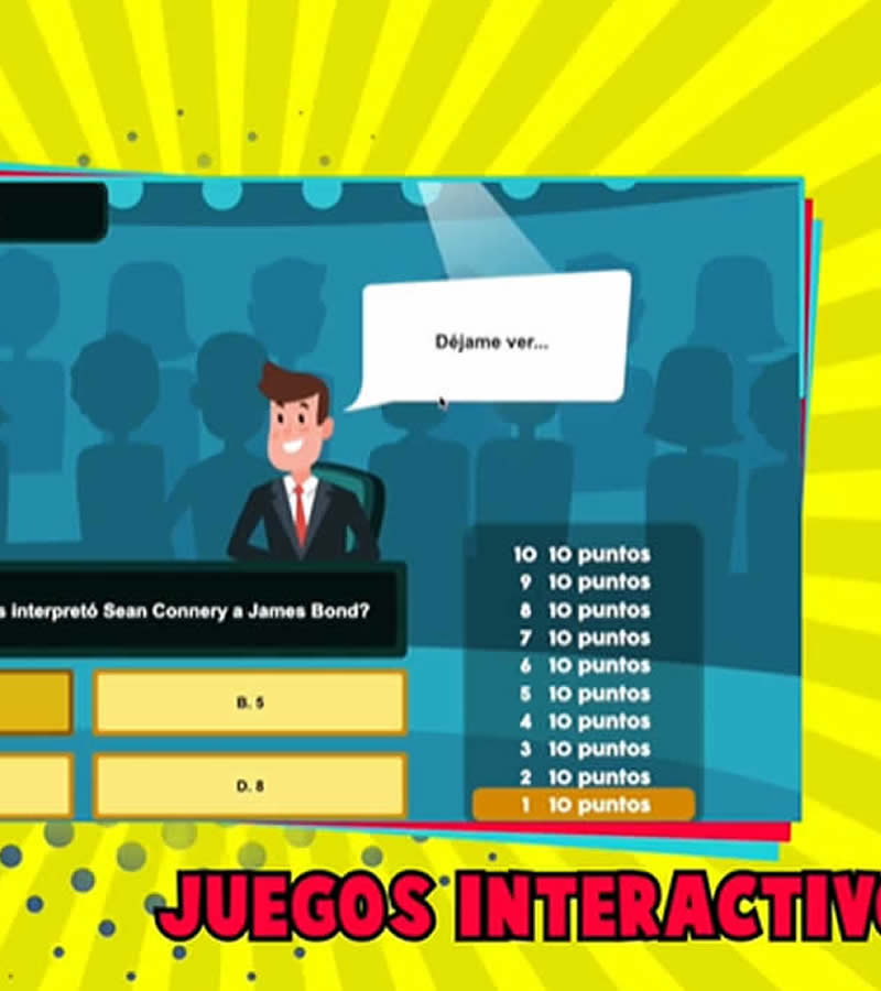 Concurso online de TV: team building online con preguntas para empresas
