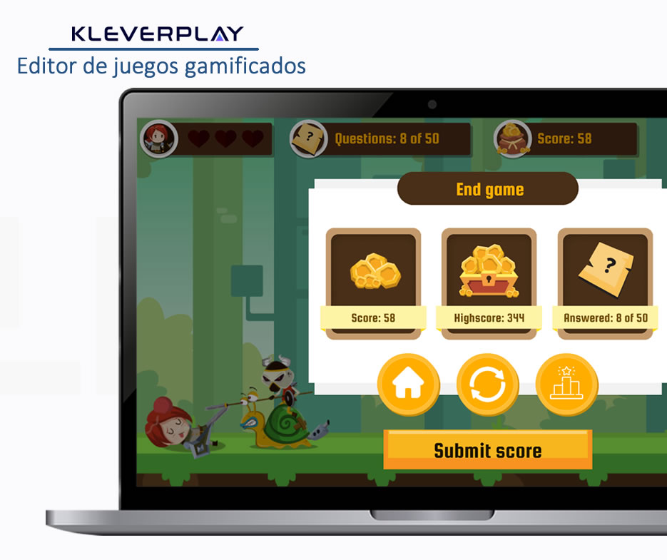Editor de juegos de gamificación personalizados